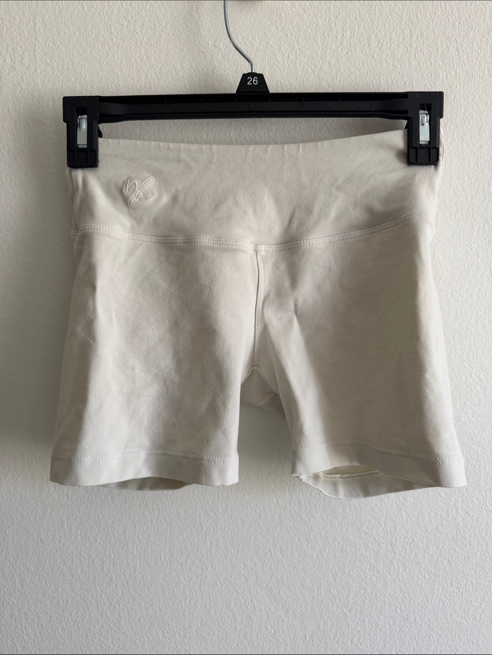Hardtail + Be Kind Studios collab Cream High-Waist Women’s Bike Shorts